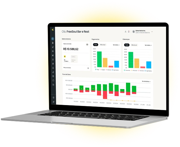 Resumo visual dos principais recursos do BPO Suite Contbank